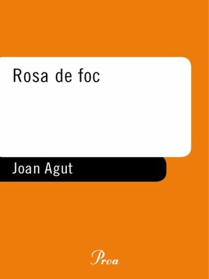 cover image of Rosa de foc